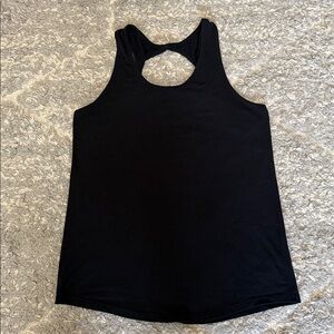 Black Zyia Twist Back Women's Tank Top